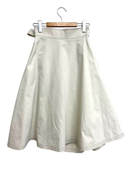 エムズグレイシー Asymmetry Skirt 917136 スカート 36 ホワイト アシンメトリー ITFBKCTKJSGS