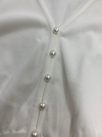 ルネ 6432170 カーディガン 36 ホワイト ITNTD5YEQEGK 【SALE】