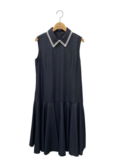 フォクシーニューヨーク Libre Dress 42738 ワンピース 38 ネイビー レース フレア ITH0A5O2CR4G