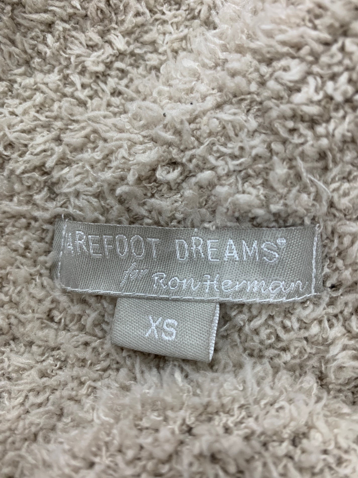 ベアフットドリームス カーディガン xs ベージュ ルームウェ ITZOBHNHLLIE 【SALE】