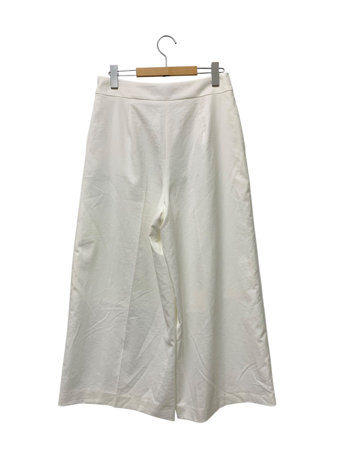エムズグレイシー 516305 パンツ 40 ホワイト ワイド IT043QV9G6X0