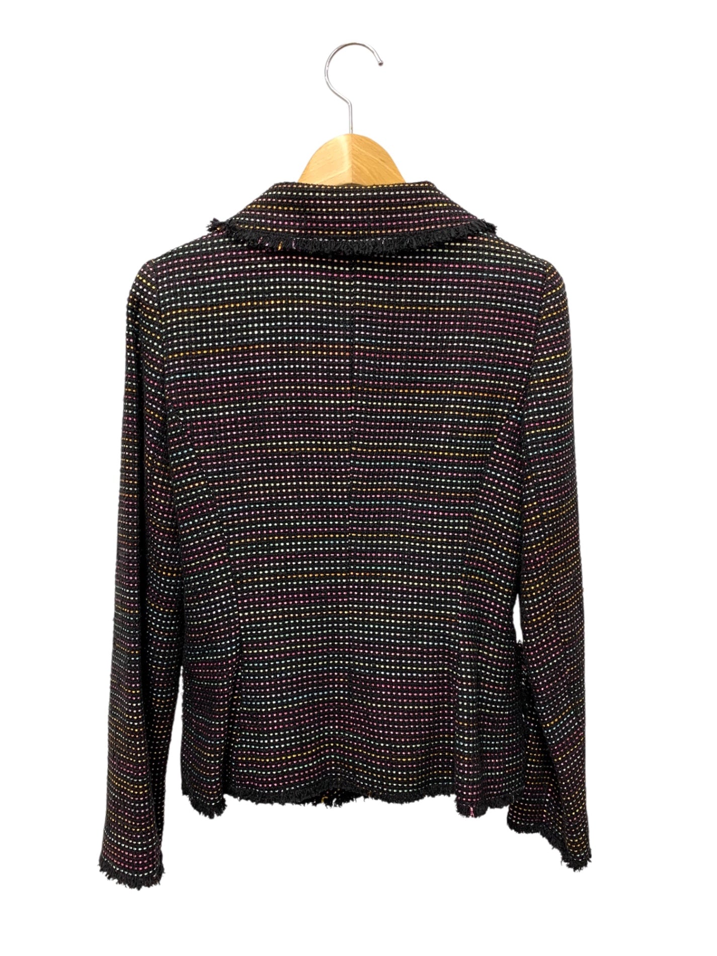 エポカ KCB06-314/KFB08-314 スカートスーツ 40 ブラック ツイード ITBS3VNRXLMV