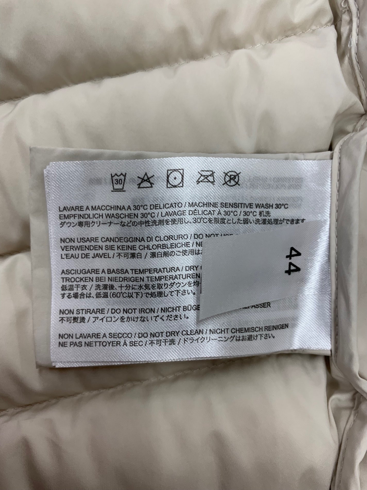 ケープホーン CASABLANCA 52532 ダウンジャケット 44 ホワイト ITSK4RWREP32