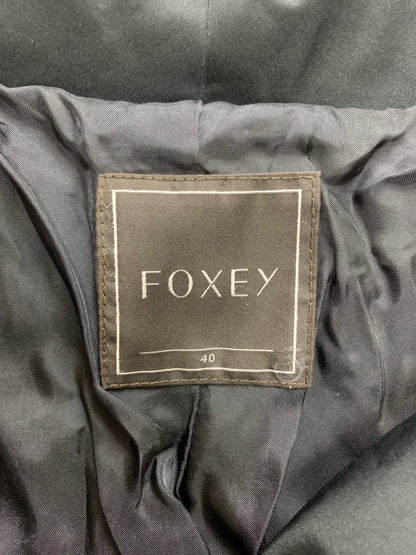 フォクシーブティック 29242 ダウンコート 40 ブラック フード付き ITOMYIF4RMU4