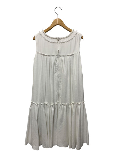 フォクシーニューヨーク Dress リネンフェイス 38321 ワンピース 38 ホワイト ITCNE4X7GT3K