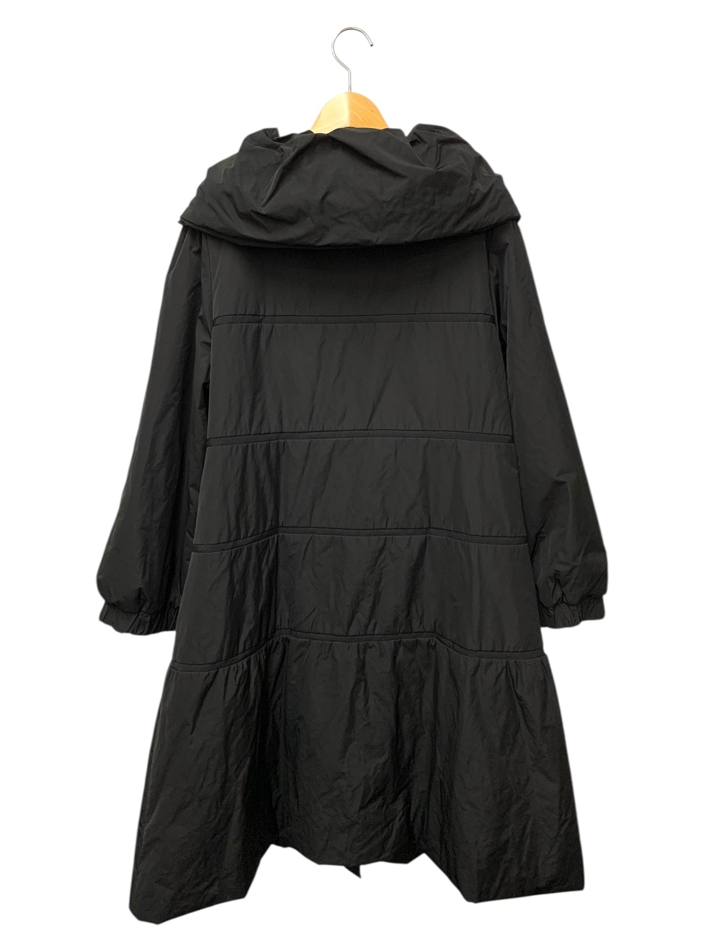 トゥービーシック W7A02-836-09 コート 48 ブラック ロング グログラン 球状ボタン ITRCS5WQXM1V