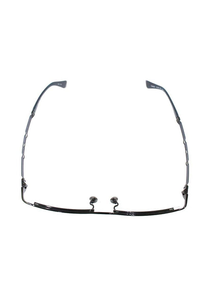 ラインアートシャルマン XL1028 メガネ ブラック チタンフレーム ハーフリム スクエア IT6KZQUWCZDU 【SALE】