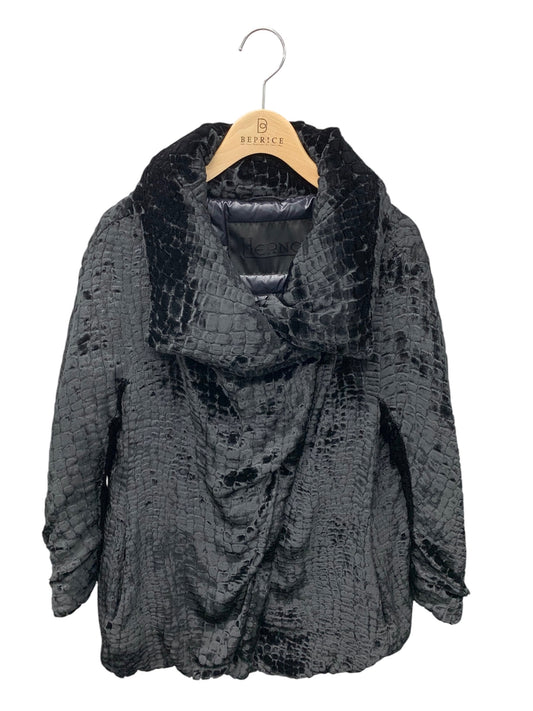 ヘルノ アウター 40 ブラック ダウン ITLXTM9RYVEG