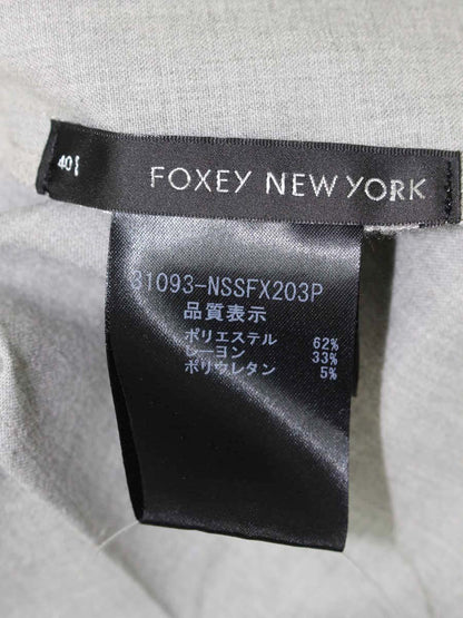 フォクシーニューヨーク スカート シュータキシード 31093 40 グレー ITOVYIYJMZWG