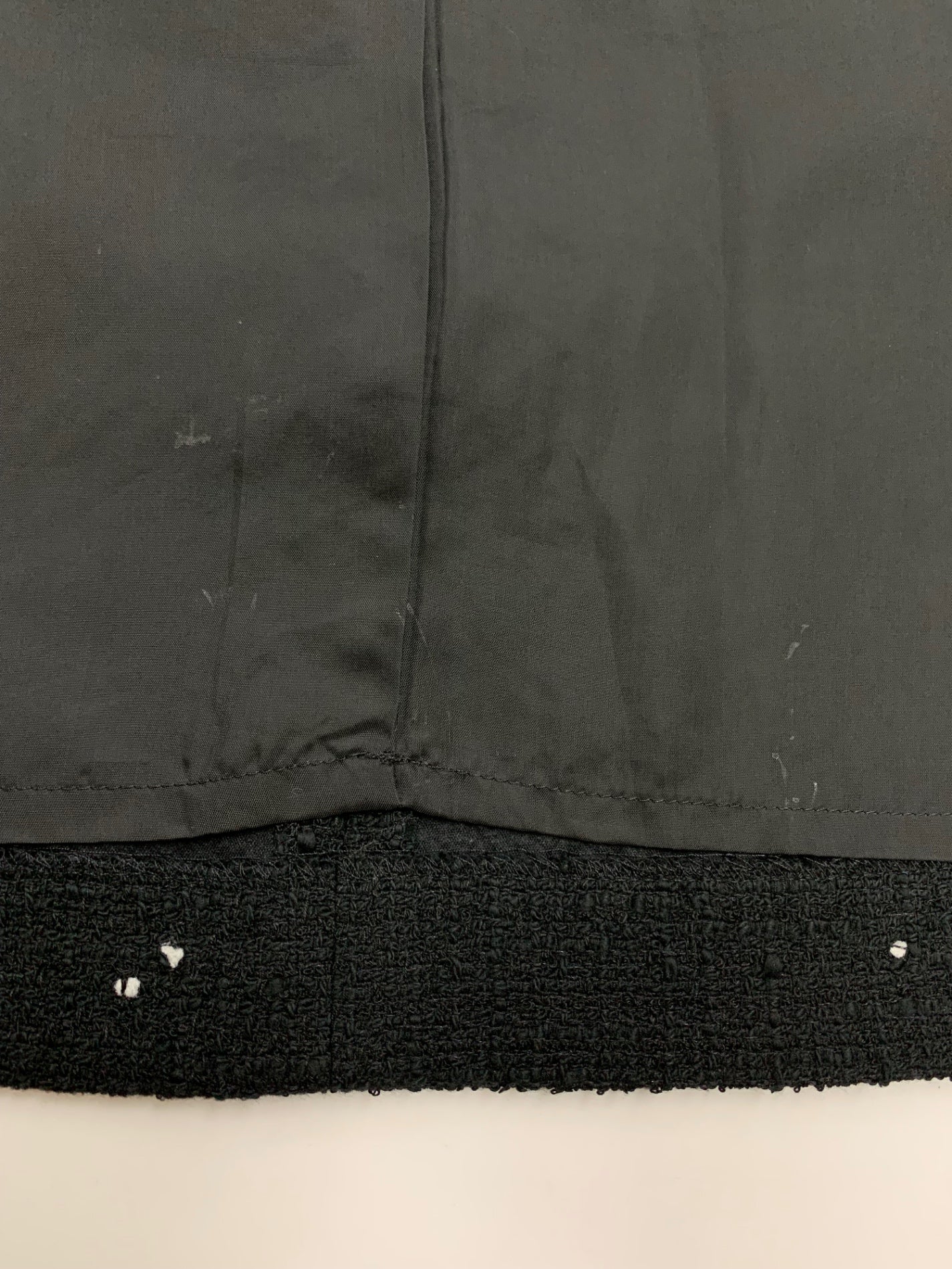 アナイ ミニドットツイードＡライン スカート 102511-11-060-95-360 36 ブラック ITJEZKY9NYV0