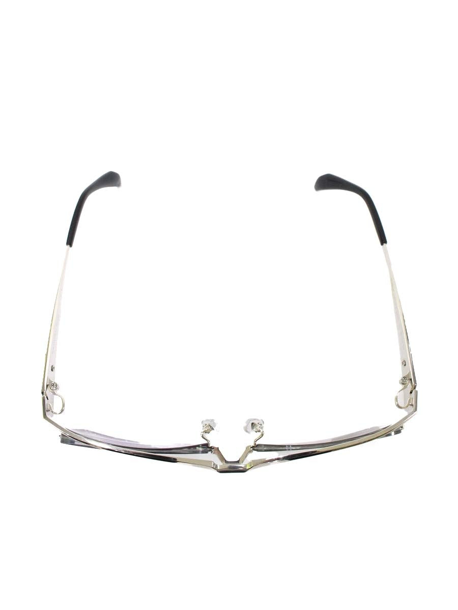 サムライ翔 SS-J33 メガネ シルバー/ブラック メタルフレーム スクエア IT1CKO1XAQ44