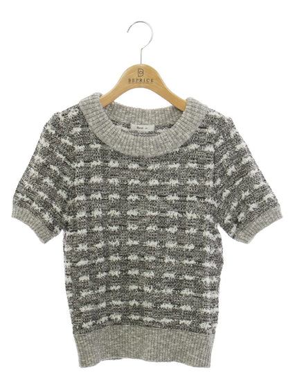 ルネ 6122300 ニット 36 グレー ツイード IT4LX1PMFT4W 【SALE】