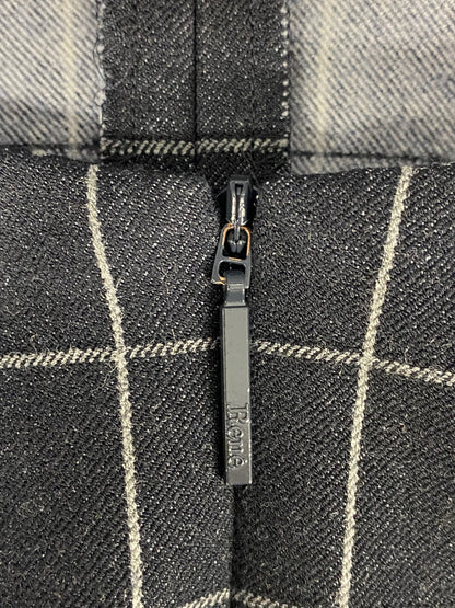 ルネ 6546110 ワンピース 36 ネイビー チェック IT3JG46F3N1C 【SALE】
