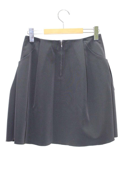 フォクシーニューヨーク イリプスフレアー 32461 スカート 38 グレー ITV2GTKYY200