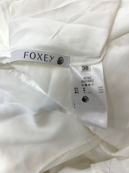 フォクシーブティック Champ de Fleurs シャンドゥフルール 43793 ワンピース 38 ホワイト IT825MU4O52Z