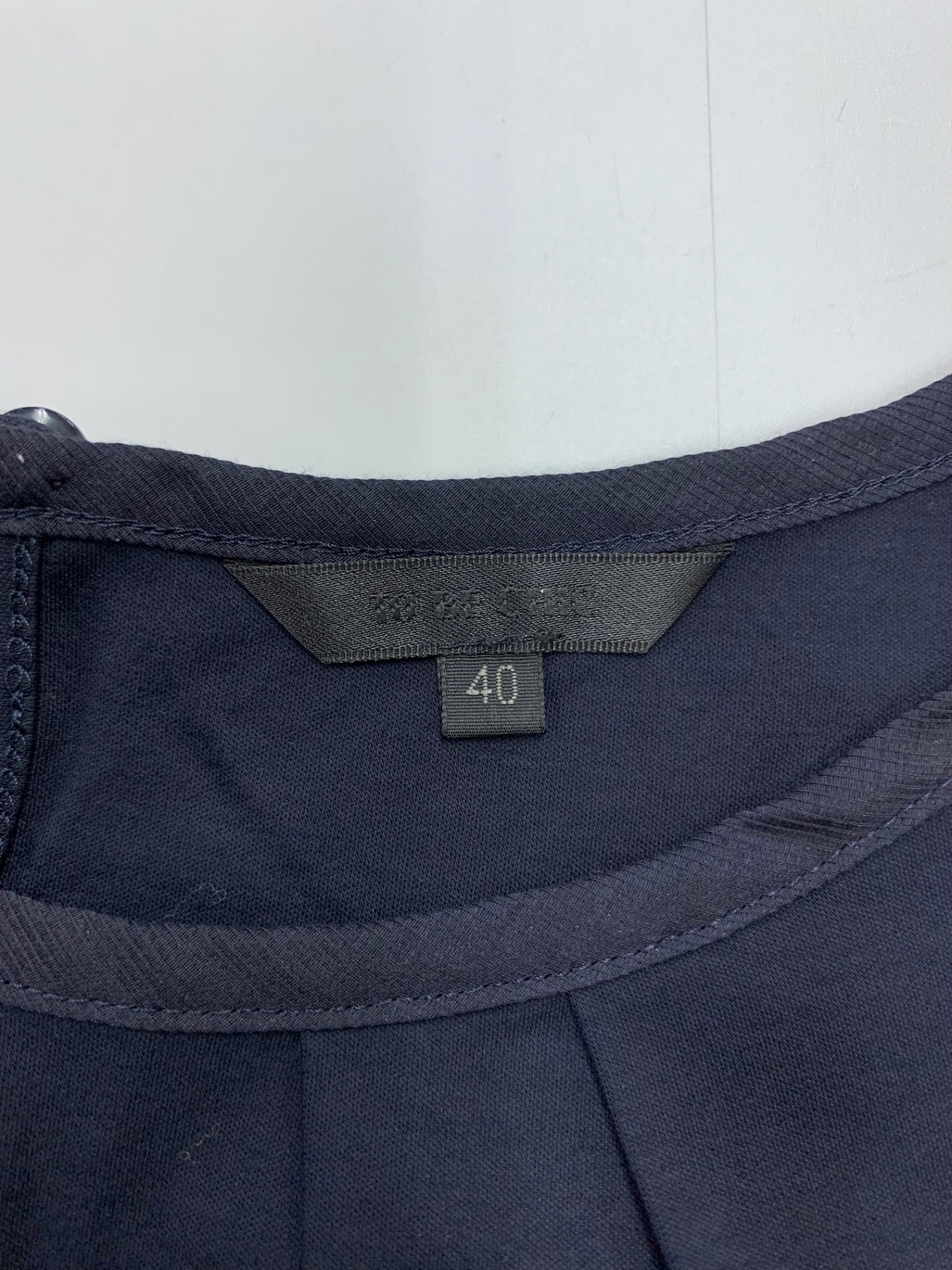 トゥービーシック W5P11 トップス 40 ネイビー リボン ITIKOW8MAIN2