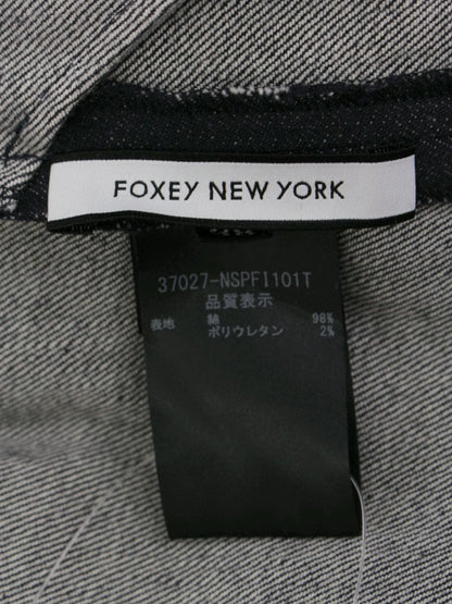 フォクシーニューヨーク Indigo インディゴ 37027 パンツ 38 ネイビー デニム ITPJLFFE2LLC