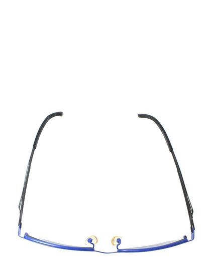 アイゾーンニューヨーク IDRIVE P134-DRBK メガネ ブラック/ブルー メタルフレーム スクエア IT15C1D3N4S8 【SALE】