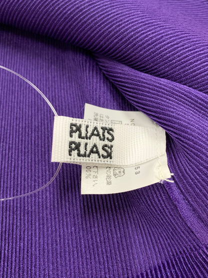 プリーツプリーズイッセイミヤケ PP33-FK353 プルオーバー 3 パープル ボトルネック IT2QRCHC7JOK