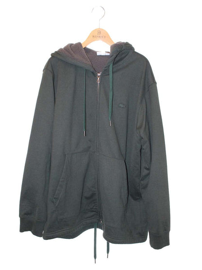 ラコステ SH051EL パーカー 5 グリーン ジップアップ ITFPESCUGSWA 【SALE】