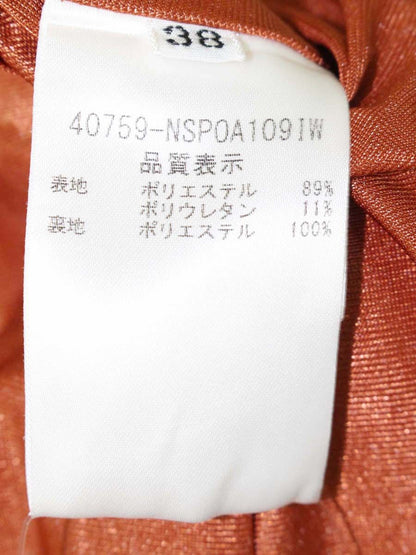 フォクシーニューヨーク パンツ プロムナード 40759 38 オレンジ ITCCART92HUA