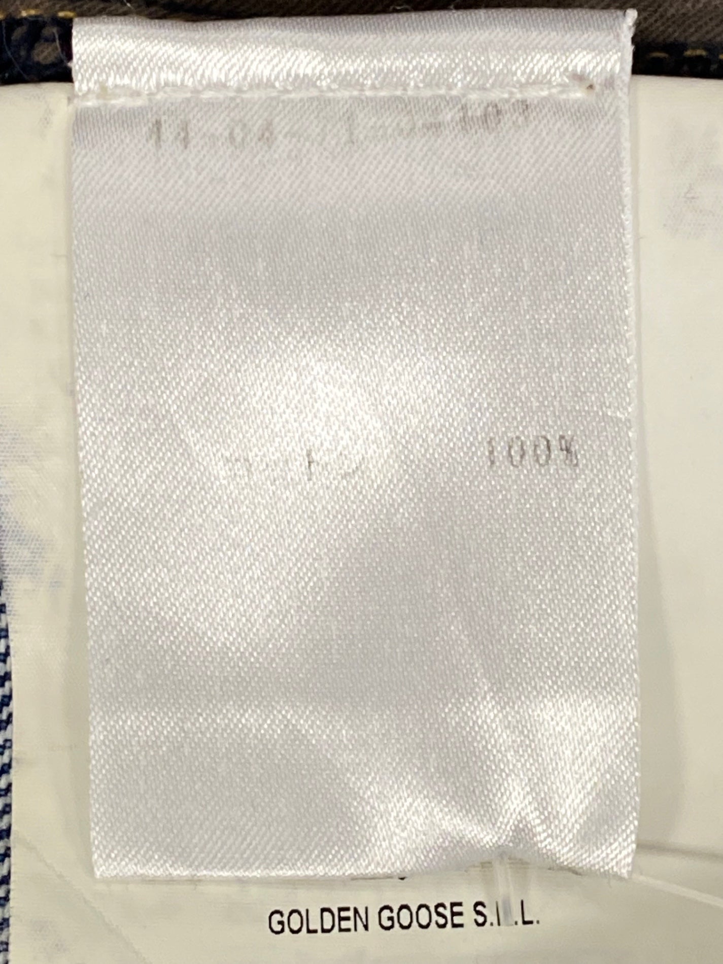 ゴールデングース G30WP007 デニムパンツ 24 ブルー ハイウエスト ダメージ加工 富岡佳子・金子綾着用モデル IT7QWJ9HKGO2