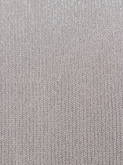 トゥービーシック W5N21-214-90 ニット 3 グレー パールビジュー ITCWJCNVAEAS