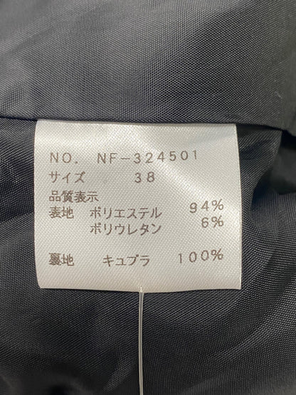 エムズグレイシー 324501 ジャケット 38 ブラック 1B フリル IT096B9WV8LK
