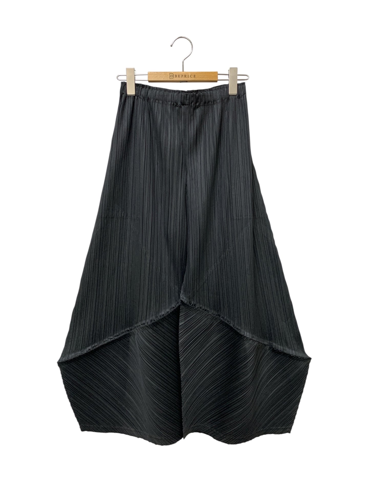 プリーツプリーズイッセイミヤケ THICKER BOTTOMS 2 PP61JF383 ワイドパンツ 3 ブラック 26SS ITRKBYC1D4PF