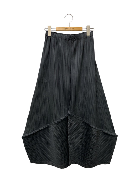 プリーツプリーズイッセイミヤケ THICKER BOTTOMS 2 PP61JF383 ワイドパンツ 3 ブラック 26SS ITRKBYC1D4PF