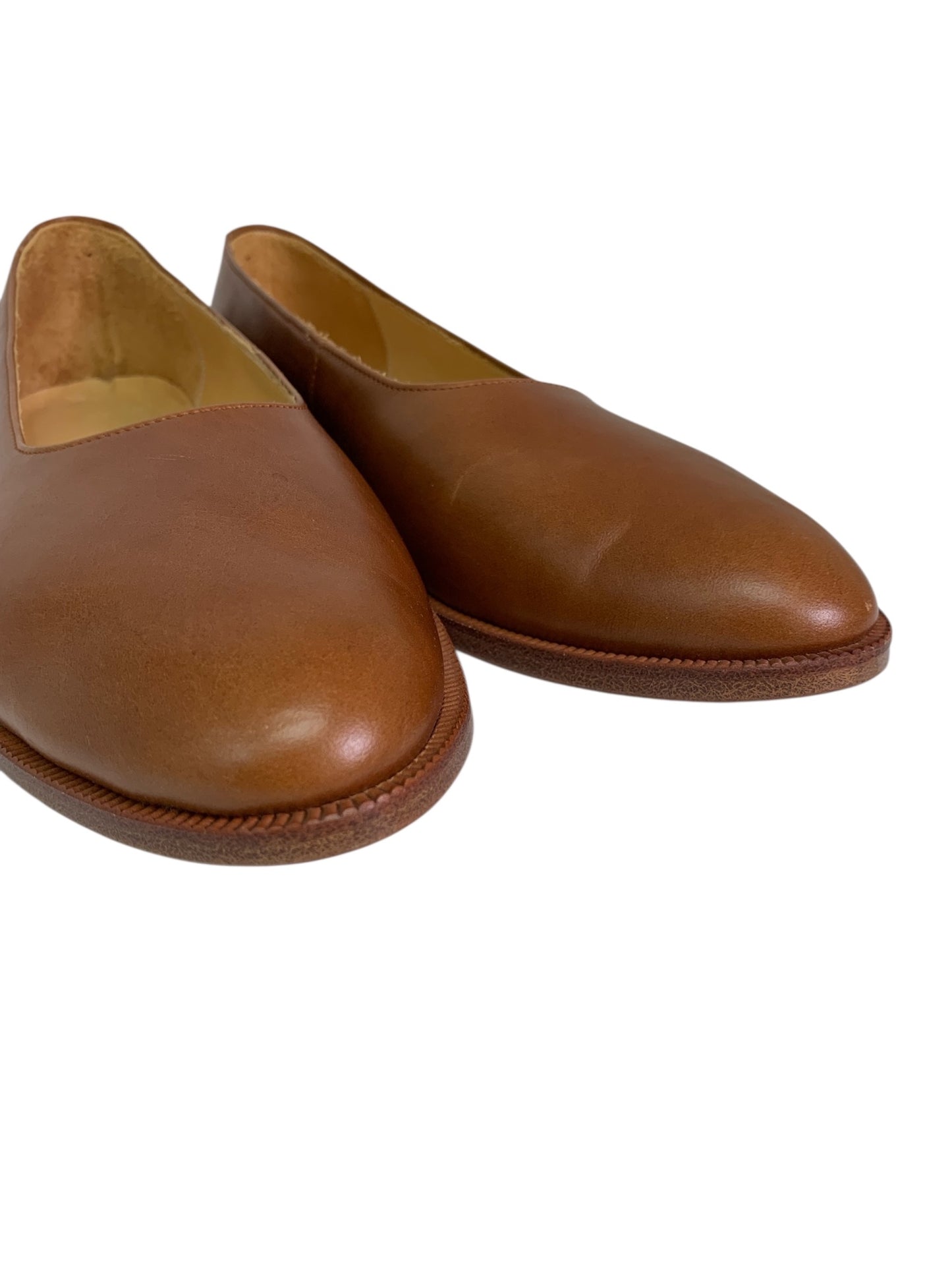デルモナコ Pumps パンプス 24 ブラウン レザー ITPY3AD7KCQG