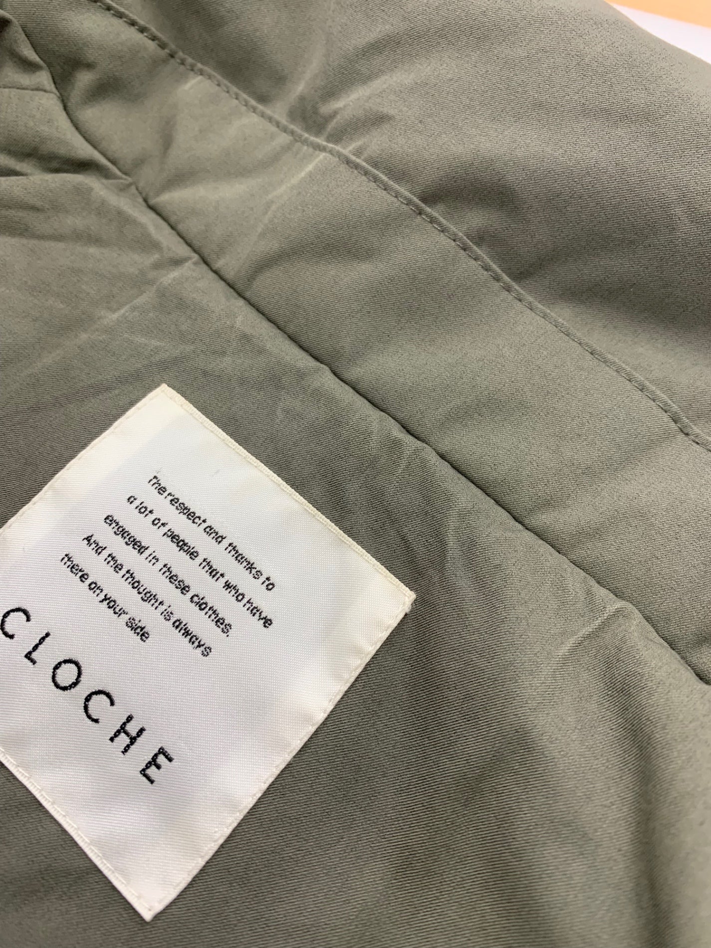 クロシェ 952-84512 ダウンコート 02 カーキグリーン ITANOQKA9N3W