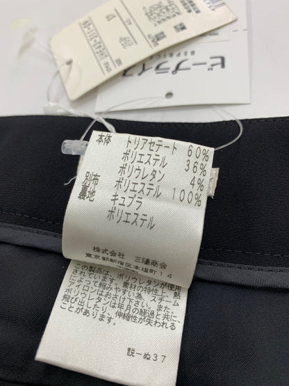 トゥービーシック UHE43-311-09 カプリパンツ 40 ブラック レース リボン ITVWYC64USPO