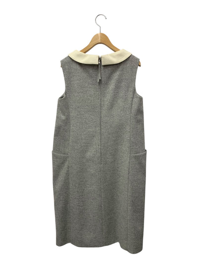 フォクシーブティック Dress Maison 45024 ワンピース 40 グレー カシミヤ混 キュプラ 2way ITM0633ZSEEC