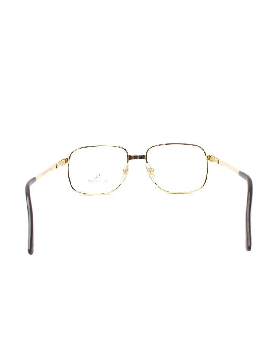 ローデンストック R0767 メガネ ゴールド メタルフレーム スクエア IT8DVFI9AYOS