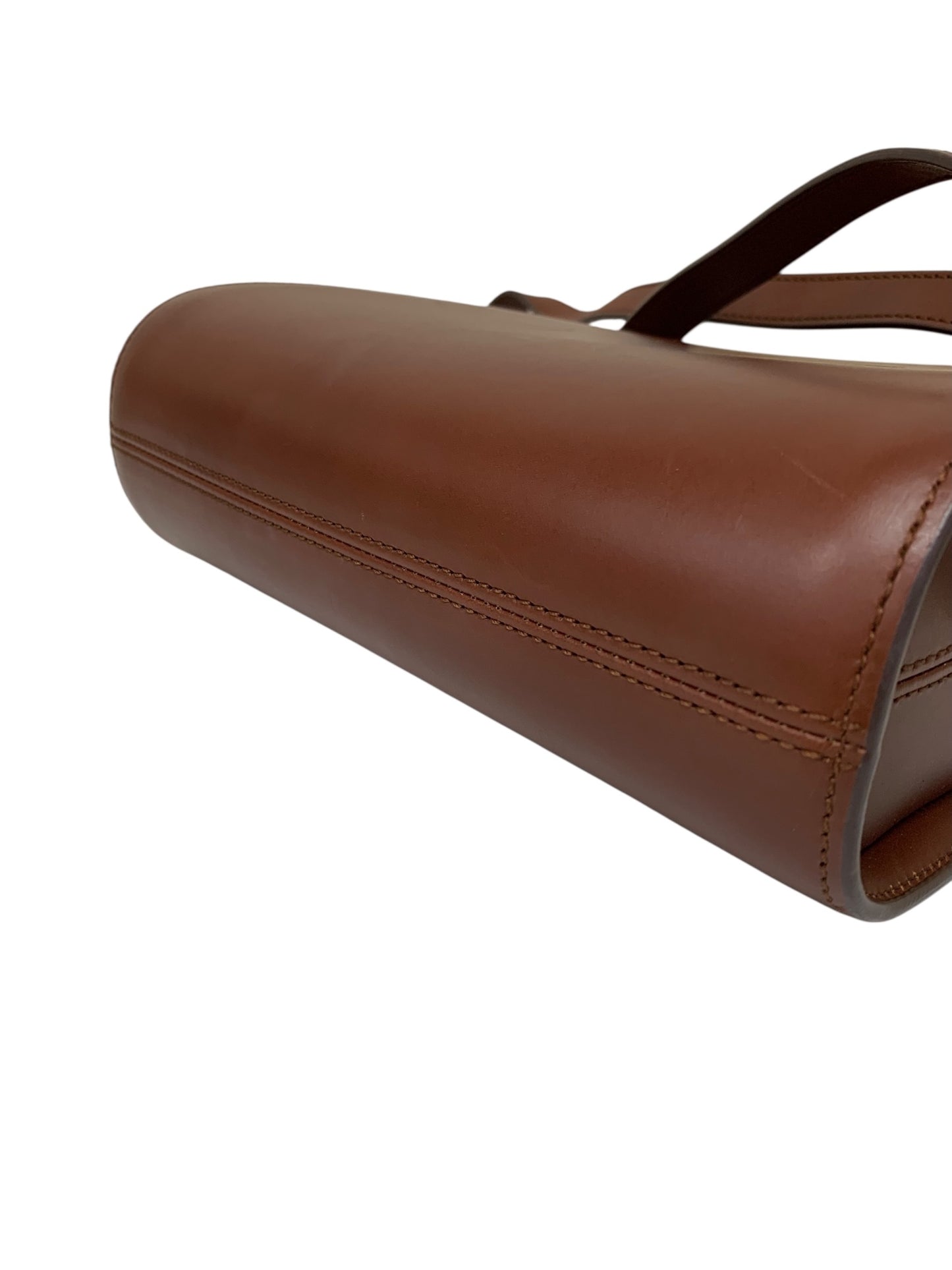 アーペーセー ショルダーバッグ ブラウン DEMI LUNE ハーフムーン レザー ITP8ZK5OVOI8 【SALE】