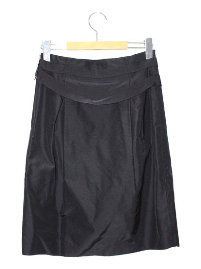 フォクシーブティック 26622 スカート 40 ブラック リボン ITNMMX63ETOY 【SALE】