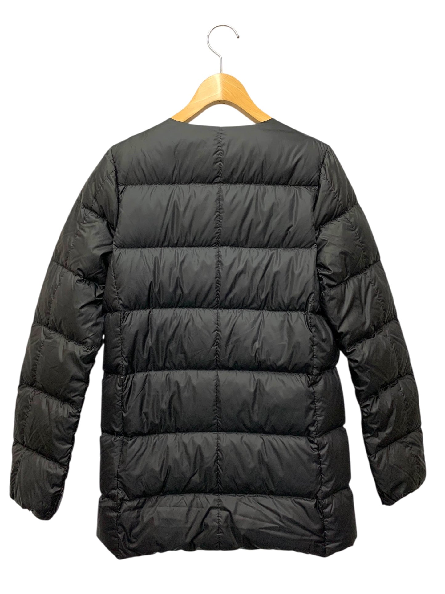 ピレネックス コクーン HWO058P0009WT2 ダウンジャケット 36 ブラック ノーカラー IT3QHR03V2ZU