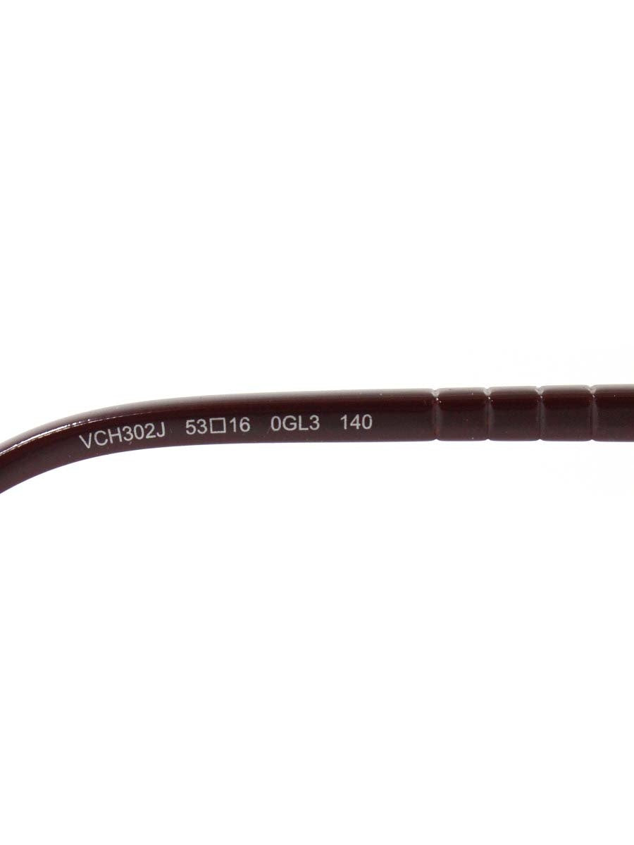 ショパール VCH302J メガネ ワインレッド サイドストーンロゴ IT3HOCPIC06G