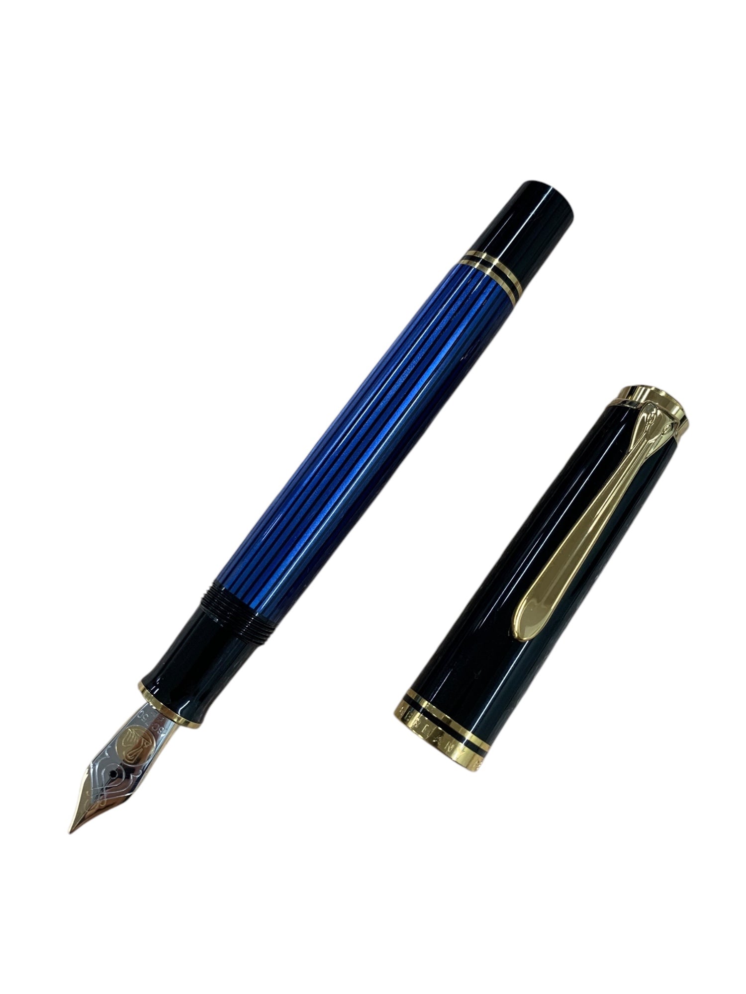 ペリカン スーベレーン M800 万年筆 ブルー ブルーストライプ | 中古