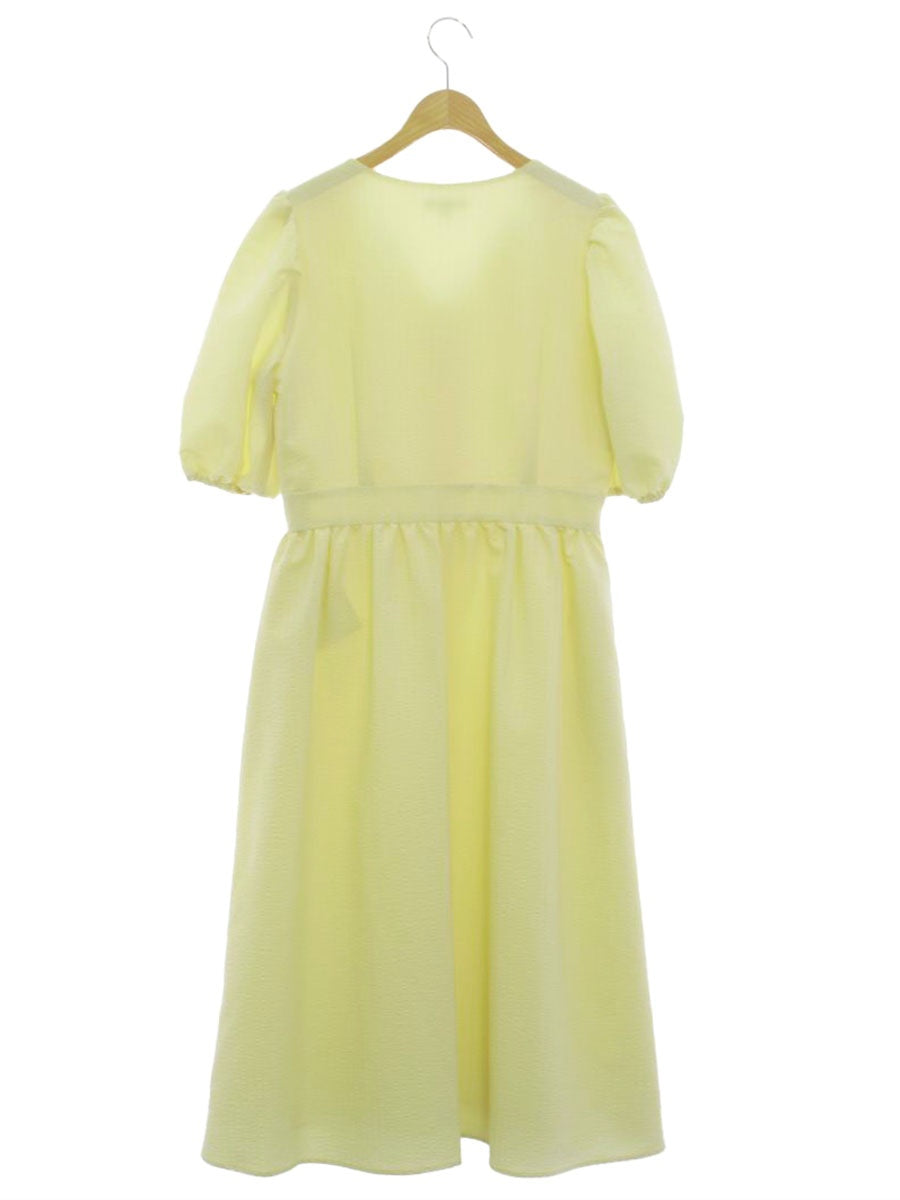 トッカ OPTOIM0240 ワンピース 4 イエロー フロントボタン ITMZ2L5NF754 【SALE】