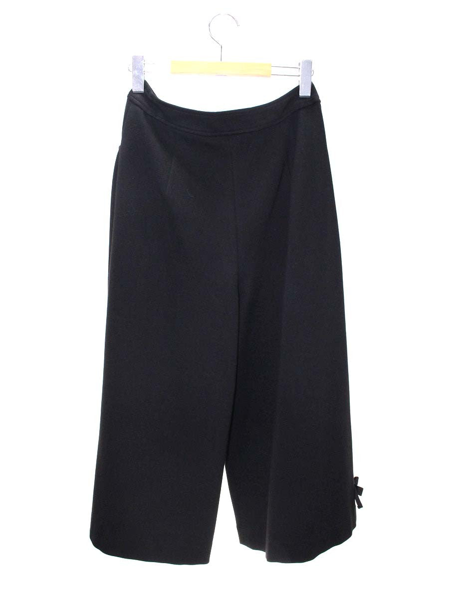 エムズグレイシー 316509 パンツ 38 ブラック リボン ITPDARIBRSPI