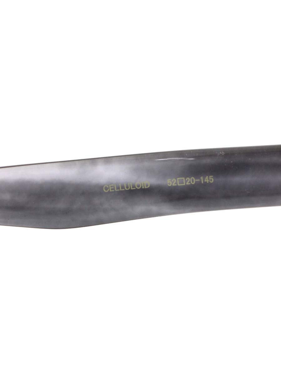 銘品晴夫作 ME-20 メガネ グレーササ CELLLOID ウェリントン ITLEROOF4NQ4 【SALE】