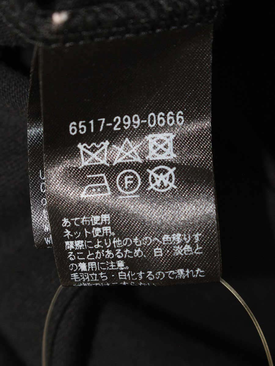 ドゥロワー 6517-299-0666 カットソー F ブラック カットワーク ITEN6Y3NVQFK