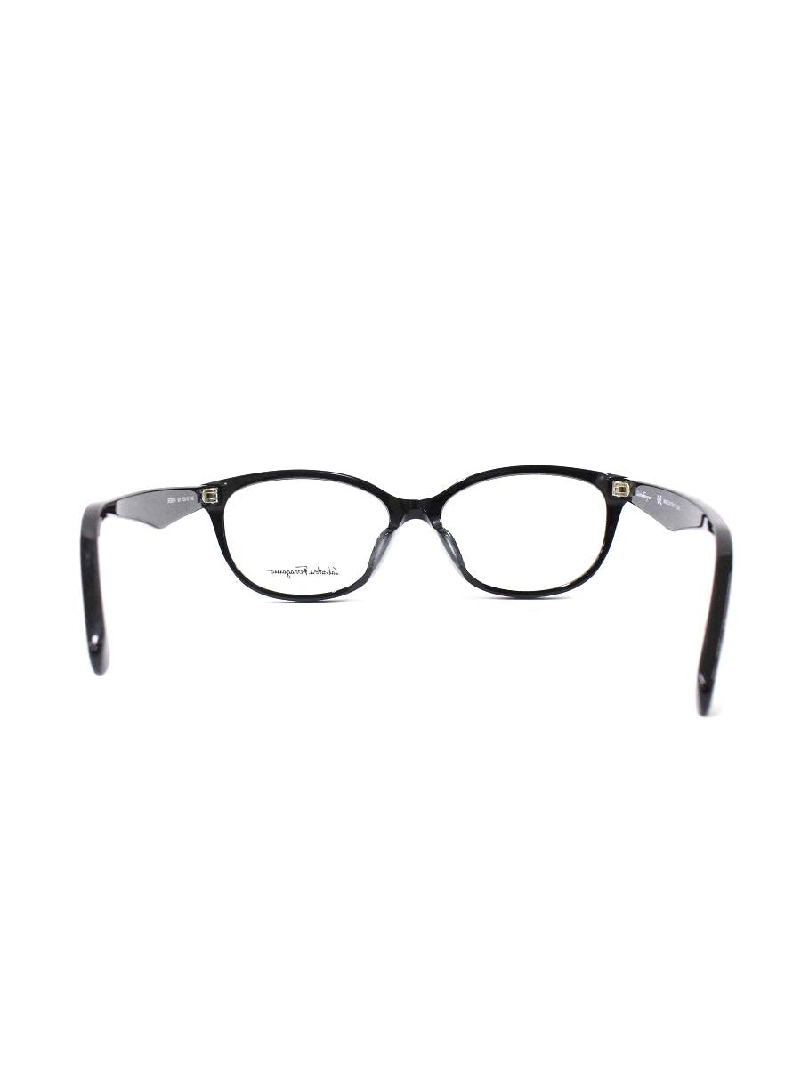 フェラガモ SF2857A メガネ ブラック セルフレーム ガンチーニ スクエア IT0WPWGENVL0