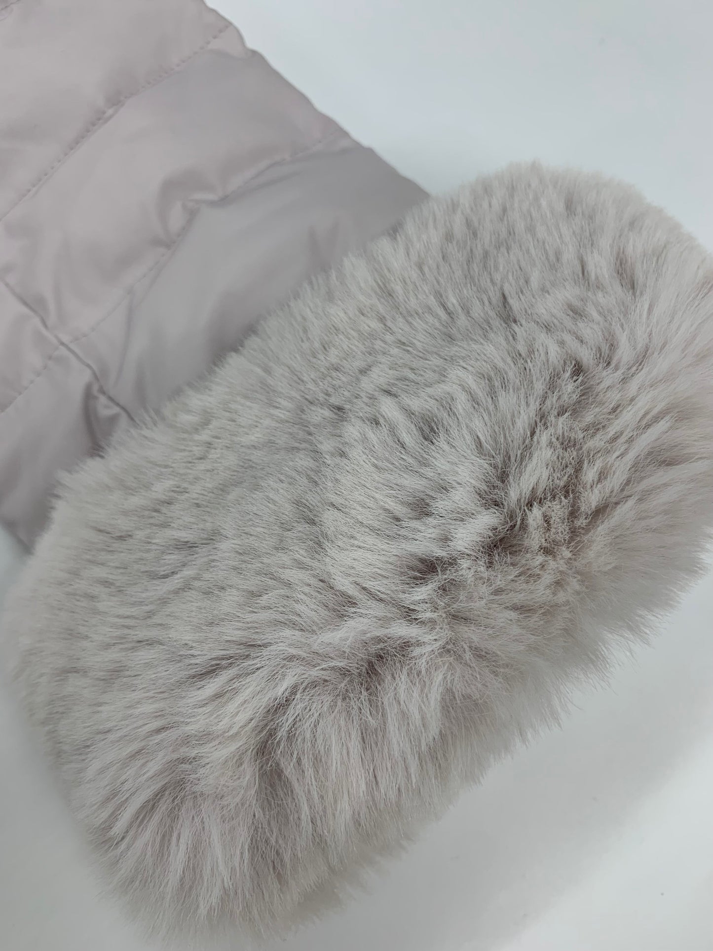 トッカ CWTOKW0505 ダウンコート 6 ピンク ベルベット フェイクファー フード ITGU3NJF6KJU