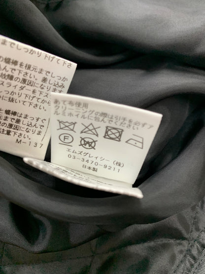 エムズグレイシー 219101 コート 40 ブラック フリルフーディーコート ライナー付 ITMR6CD1MVDW