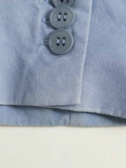 アクネストゥディオズ 2091070 ジャケット 36 ブルー ダメージ加工 IT6XGKFSC6VF