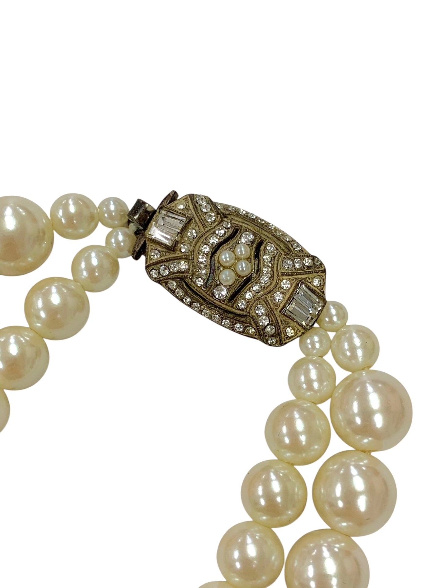 フォクシーブティック 2連パールネックレス アイボリー ITTNY8C4ISXK