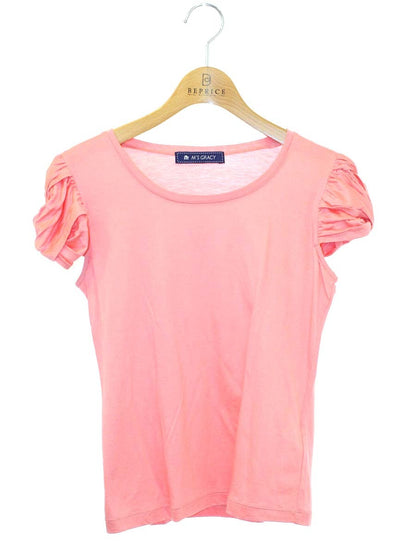 エムズグレイシー 025340 Tシャツ カットソー 38 ピンク ITWQPDUF80SC